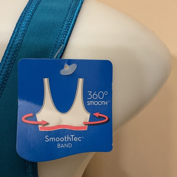 Hanes Small Deep Teal Women's Bra - Picture 4 of 9